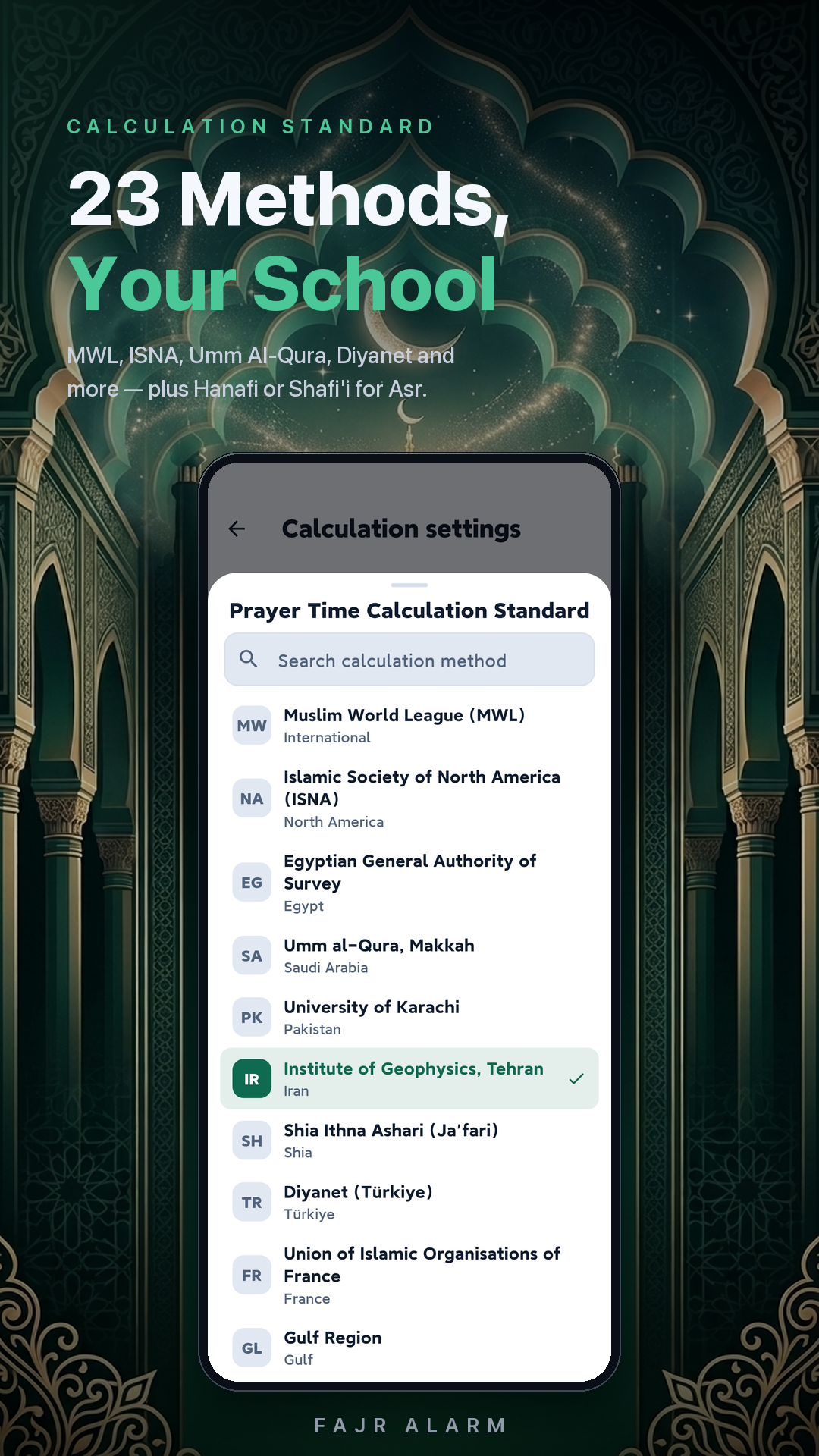 Calculation method
